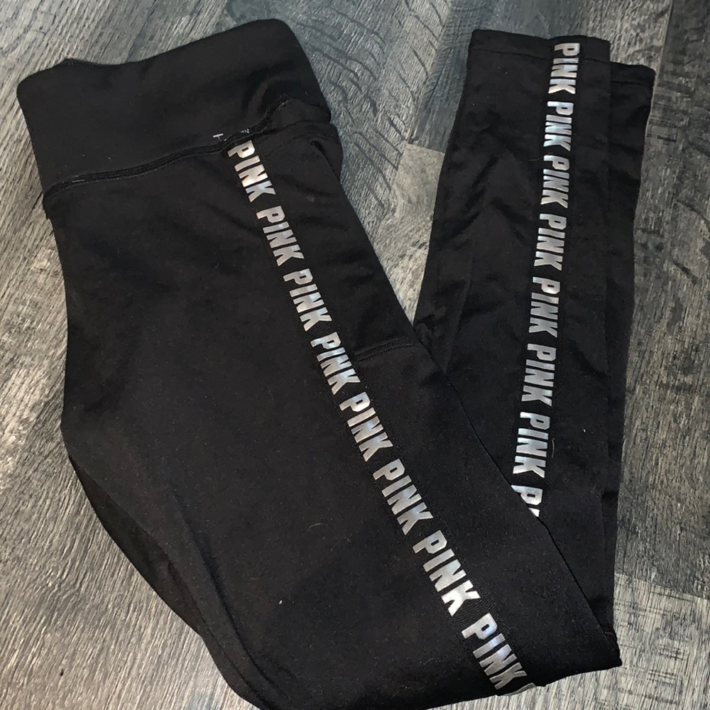 Black Victoria’s Secret PINK leggings